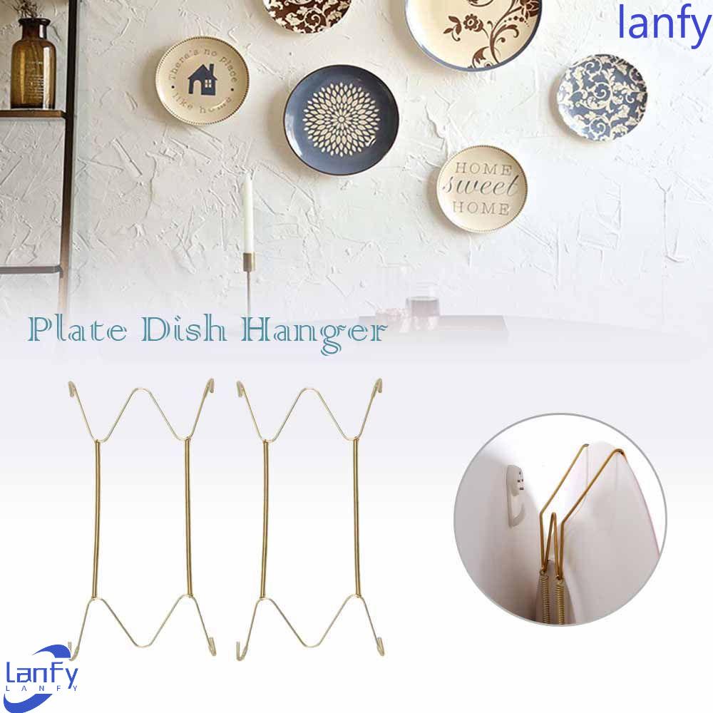 Holder Pengait Piring Model Invisible Untuk Dinding