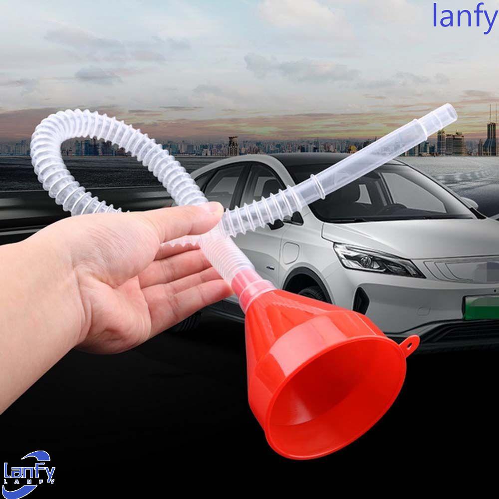 Lanfy Corong Tangki Air 2in1 Untuk Mobil Kendaraan Motor Aksesoris Mobil Bensin Solar Fuel