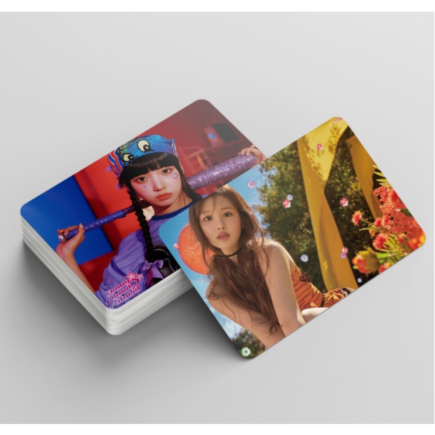 55pcs/box NMIXX Photocards AD MARE Album LILY HAEWON LOMO Card Postcard ((In STOCK) Kpop fan)