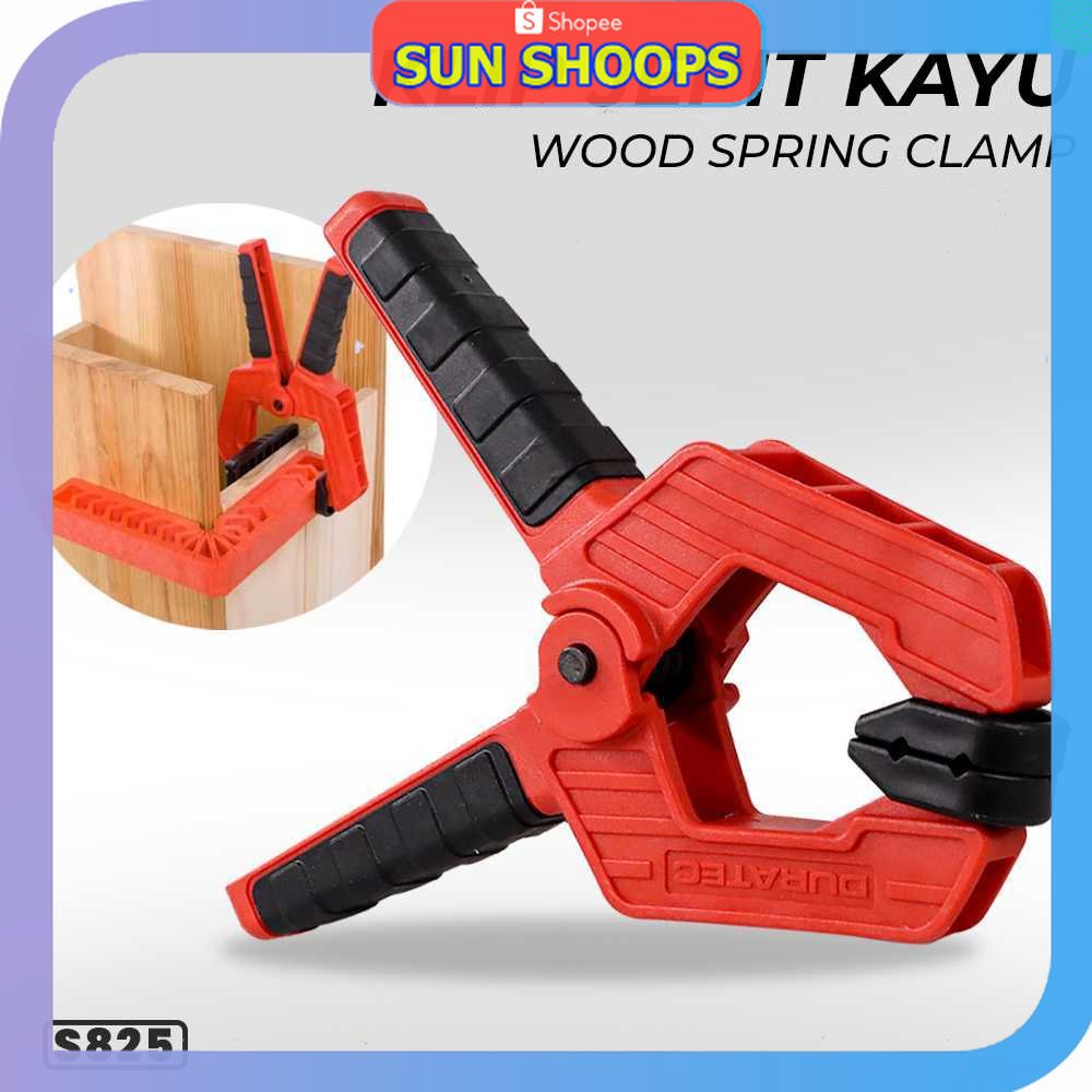 

SUN SHOOPS - DURATEC Klip Jepit Kayu Spring Clamp Strong Wood Carpenter - S825