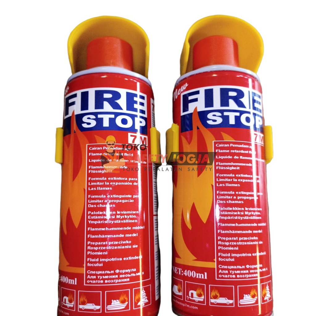 Alat Pemadam Api Mini APAR Fire Stop Mobil 500ml Promo Braket murah