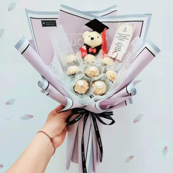 

Buket Coklat Wisuda / Kado Graduation/ Kado ulang tahun 7C1W - HW013