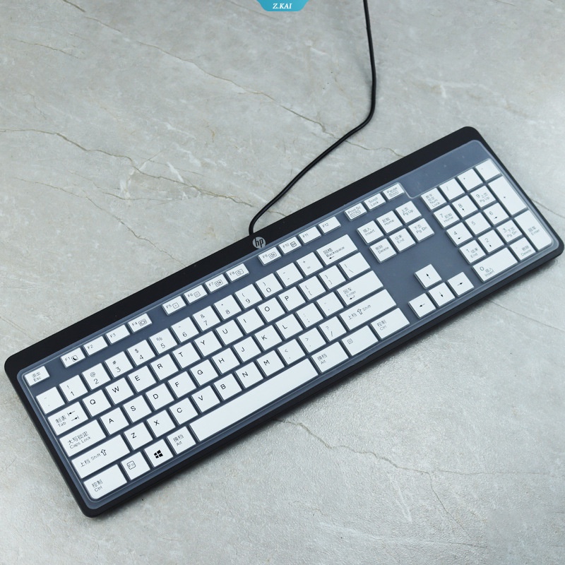 Keyboard Komputer Lembut Dan Nyaman Cover Pelindung Untuk Model HP 17inch 60dalaman Komputer Desktop Zhang 60 Pro G1 Tahan Air Film Pelindung Silikon Full Covera