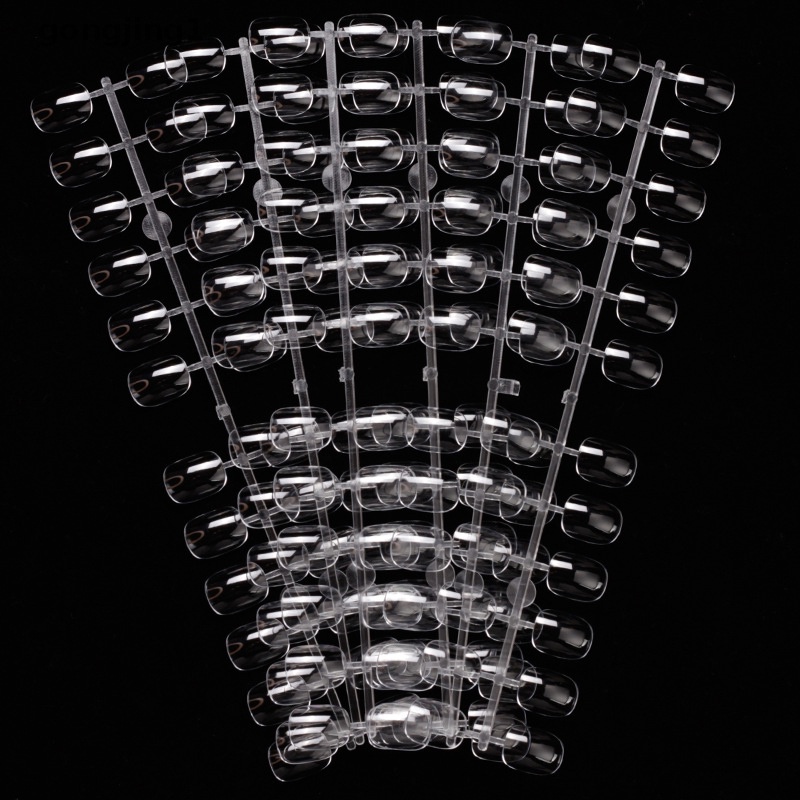 Ggg 240Pcs Tips Kuku Palsu Kartu Warna Praktek Pajangan Rak Mandi Alat Manicure ID