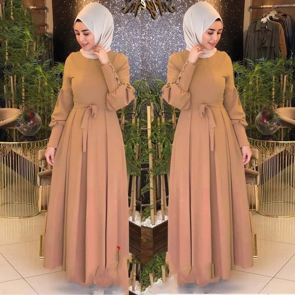 [ Bisa Cod ] Audy Maxy | Gamis Maxy Muslim Wanita Polos Mutiara Termurah