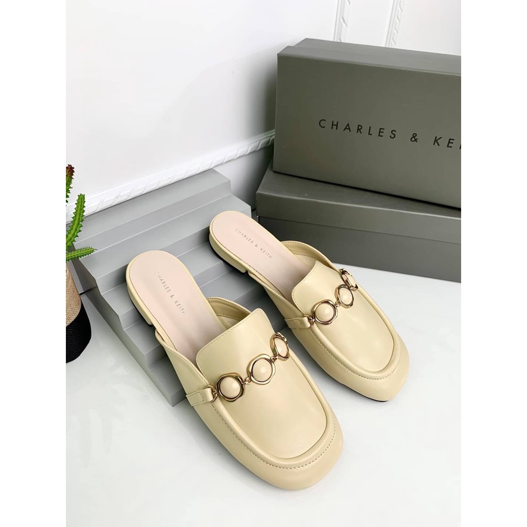 SEPATU WANITA FORMAL CKS525 MULES SLIP ON PREMIUM IMPORT