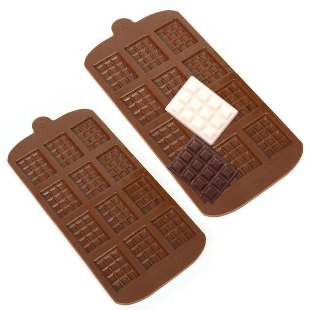 Cetakan Coklat Mini Silikon Break-Apart Chocolate Non-Stick DIY Baking Mold