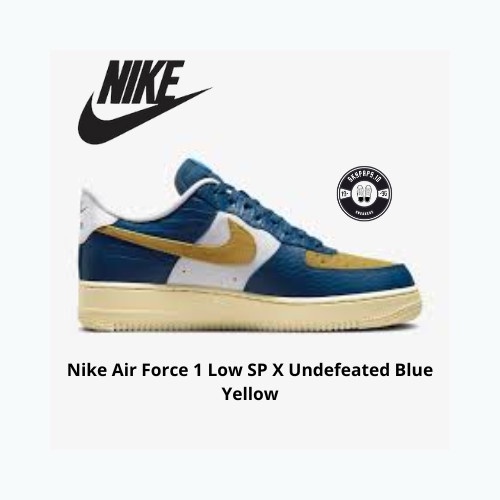 Nike Air Force 1 Low SP X Undefeated Blue Yellow - 39