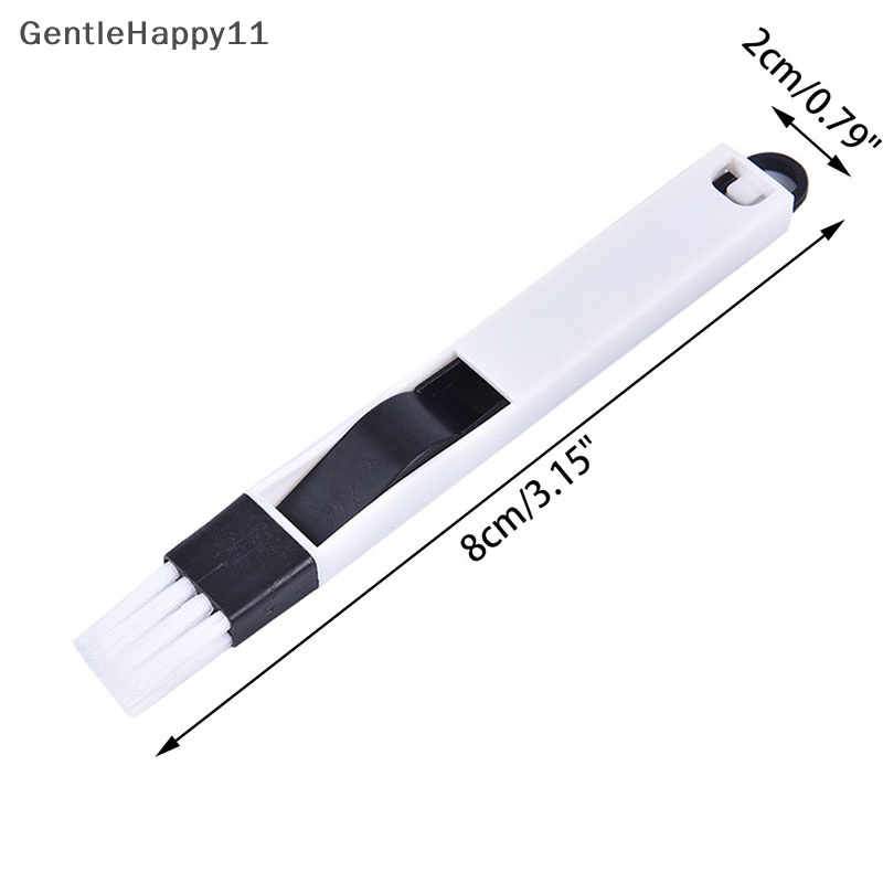 Gentlehappy 2in1 Pembersih Jendela Serbaguna Groove Brush Alat Lipat Keyboard Rumah Tangga id