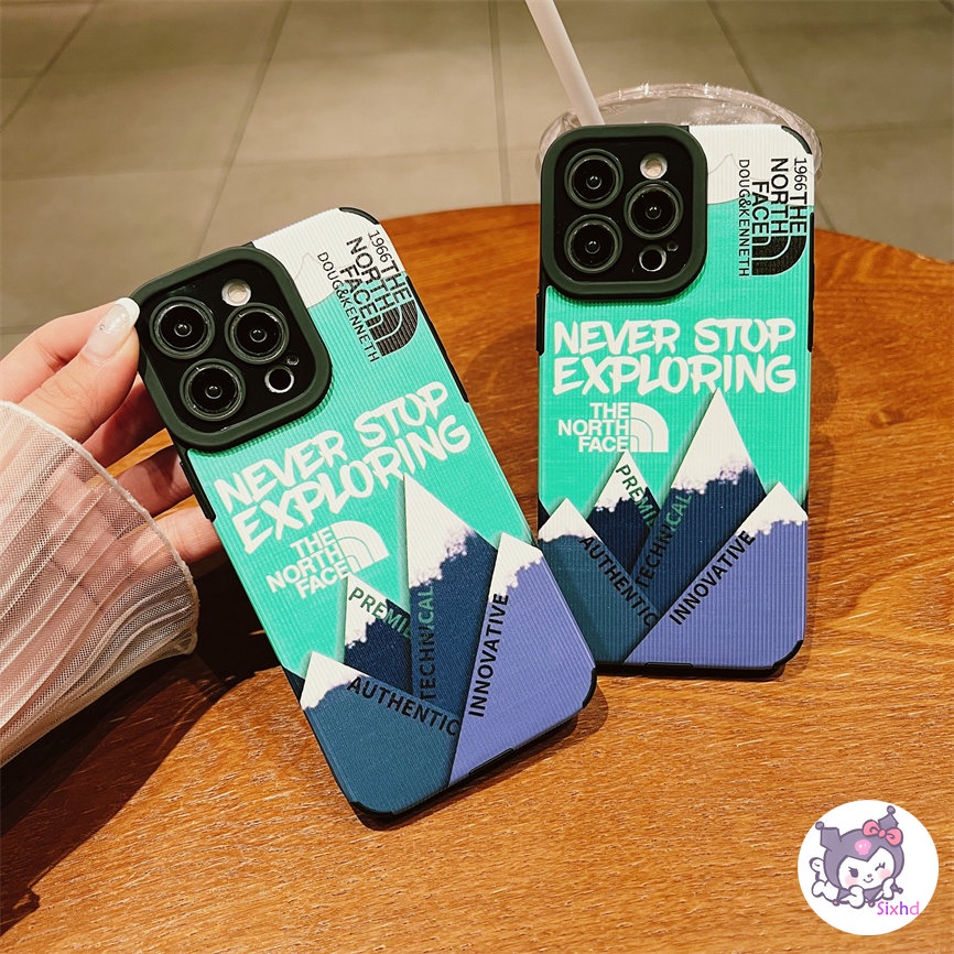 IPHONE Kompatibel Untuk Iphone14 13 12 11 Pro Max SE 2020 X Xr Xs Max8 7 Plus Fashion Snowy Peak Mountain Shockproof Protection Phone Case Soft Silicon Cover XJJJJ