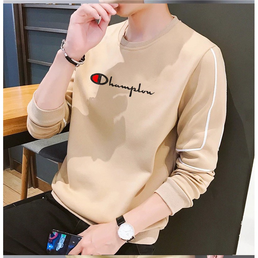 COD/DS2/ KAOS PRIA CHAMPION PAKAIAN PRIA BAHAN BABYTERRY TERSEDIA 5 WARNA