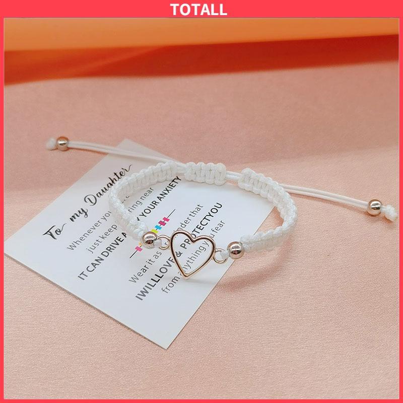 COD Tangan berdebar knot rata pasangan gelang cinta-Totall