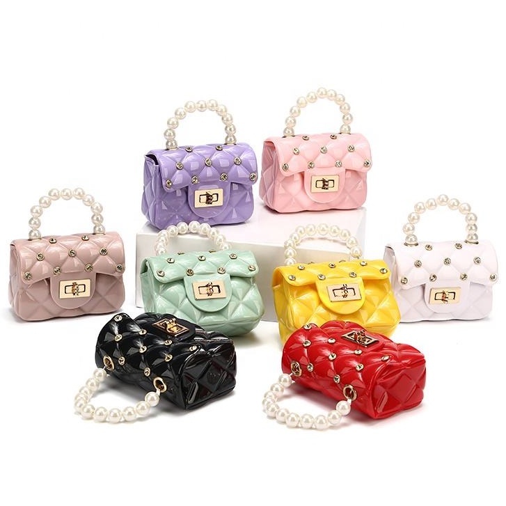 Cod Tas jelly mini/tas premium/tas Import/jelly Bag Mutiara/tas gaya korea/tas jelly/tas cantik/tas 