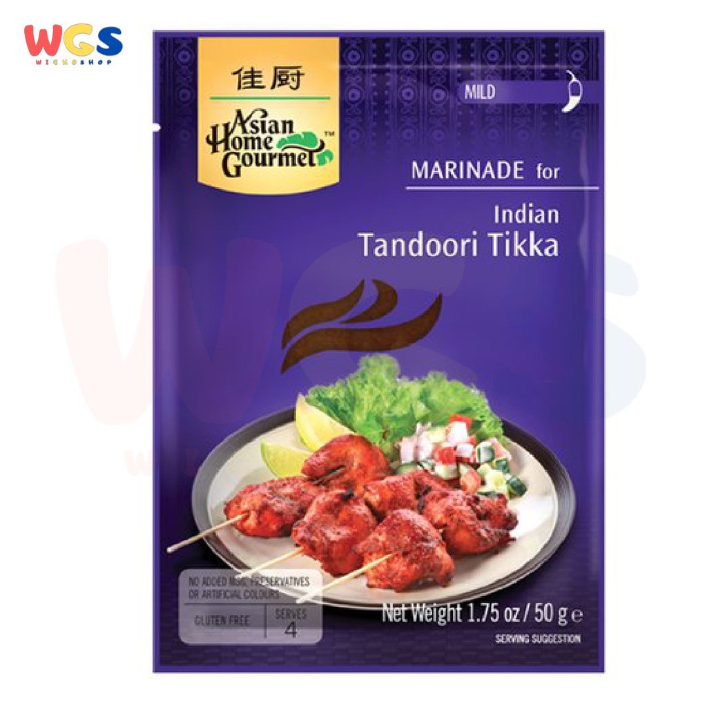 Asian Home Gourmet AHG Indian Tandoori Tikka 50gr - Bumbu Tandoori