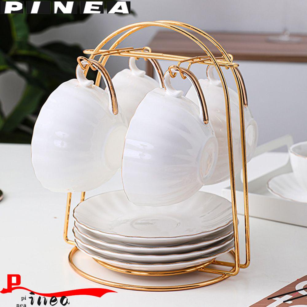 Rak Cangkir Nanas Serbaguna Drainer Drying Rack Kitchen Organize Metal Mug Cups Stand