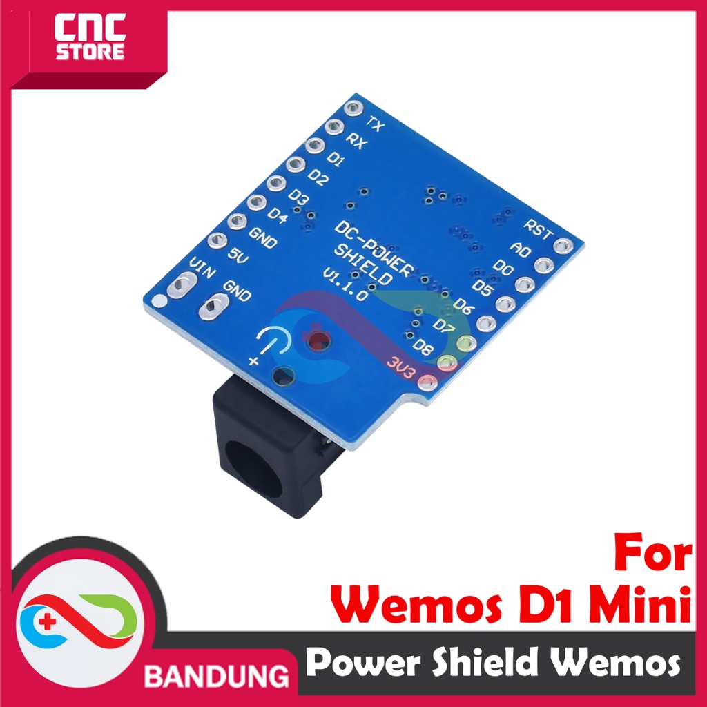 DC Power Shield WEMOS DC Power Shield untuk WEMOS D1 MINI