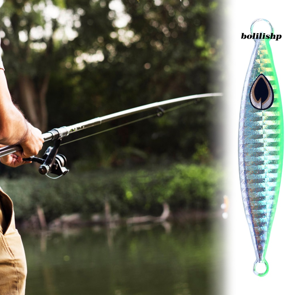 Bo-17g/7cm Umpan Pancing Simulasi Lapisan Reflektif Warna Terang Mata Hidup Yang Ramping Atraksi Ikan Laut Universal Memancing Cepat Wastafel Buatan Jigging Umpan Perlengkapan Memancing