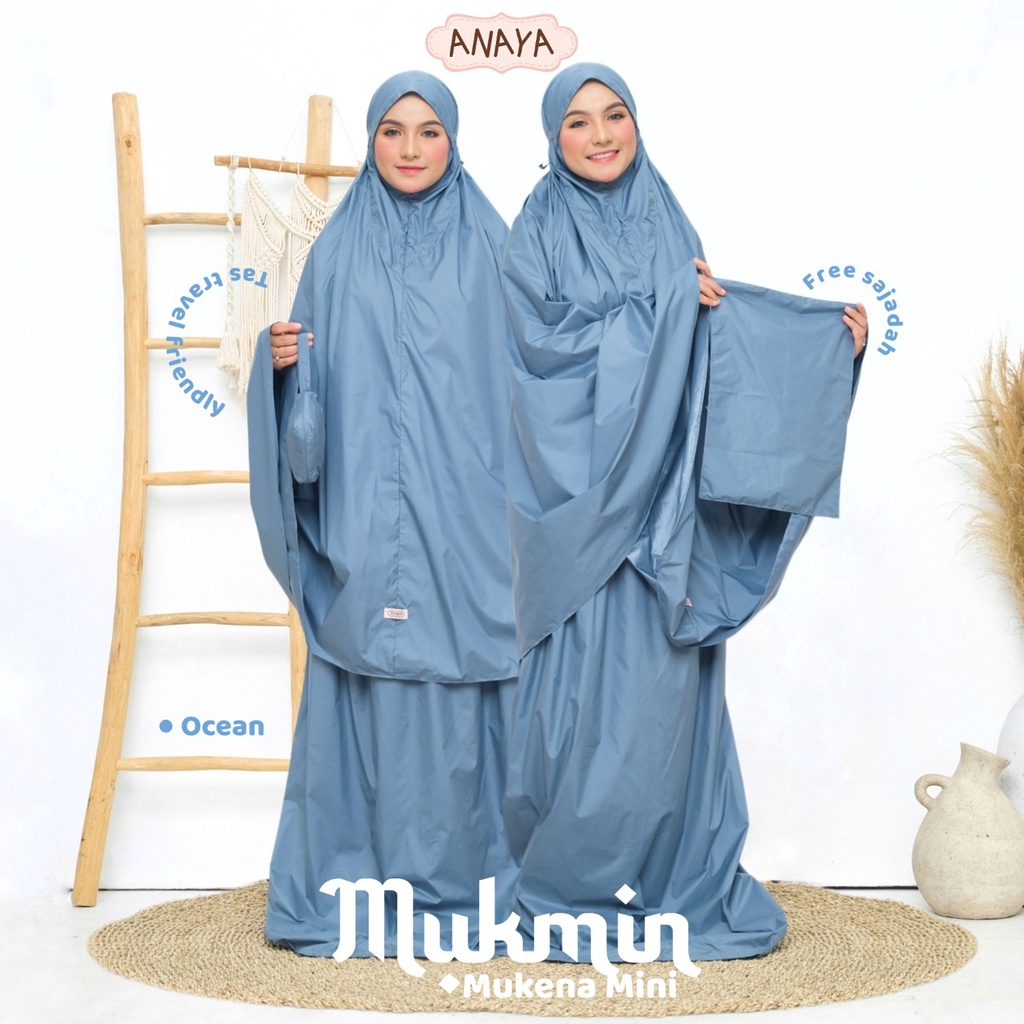 ANAYA - MUKMIN ( MUKENA MINI ) MUKENA TRAVEL PARASUT SIMPLE KECIL RINGAN MINI