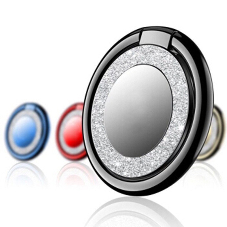 Shine Mobile Bracket Ring Buckle Ultra -Tipis Bracket Metal Lazy Ring Round Ring Buckle Phone Ring Holder
