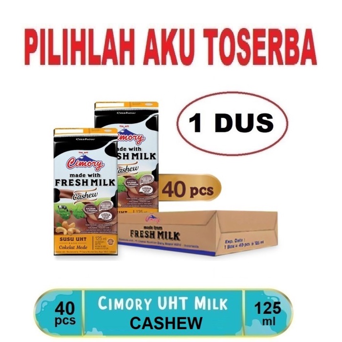 Susu CIMORY CASHEW MINI 125 ml - ( HARGA 1 DUS ISI 40 )