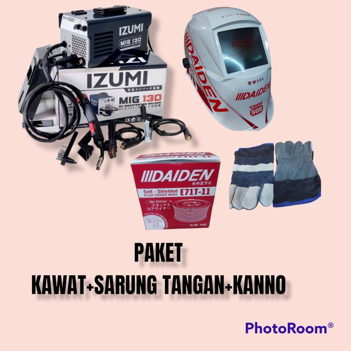 MESIN LAS IZUMI MIG 130 MESIN LAS CO² GASLESS IZUMI MIG 130 - IZUMI+KAWAT