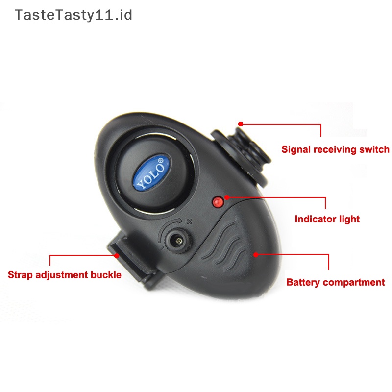 Tastetasty Fishing Bite Alarm Fishing Signalizator Indikator Ikan Gurame Dengan LED/Suara.