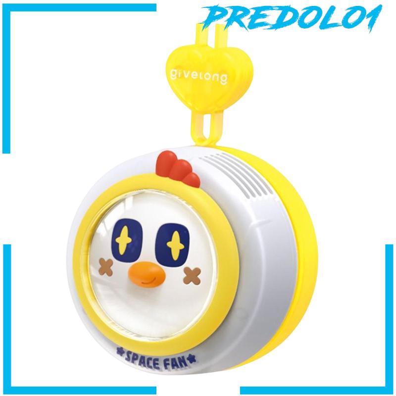 [Predolo1] Mini Neck Cooling Fan Hands Free Kipas Angin Gantung Leher Mini Untuk Anak Perempuan Indoor Kids