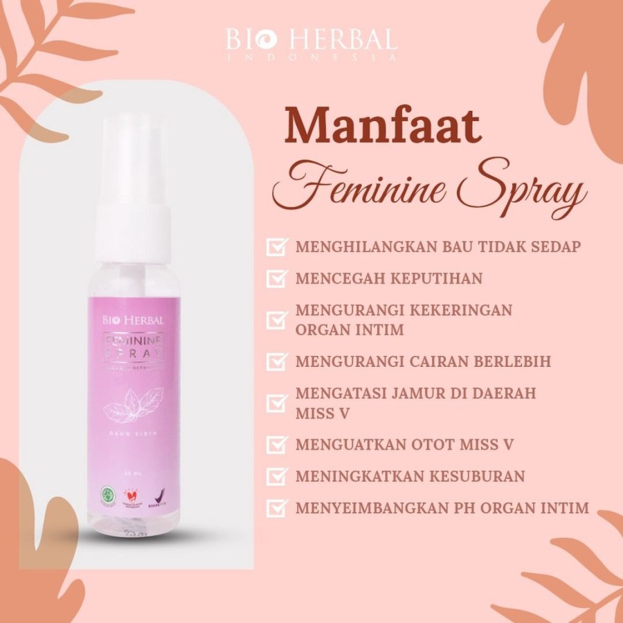 BIO HERBAL PERAPAT MISS V SPRAY - BIOHERBAL PEMBERSIH KEWANITAAN ORIGINAL