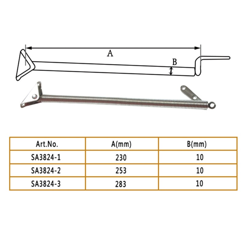 Cre Yacht Hatch Spring Marine Stainless Steel Spring Lid Penyangga Perahu 1pasang