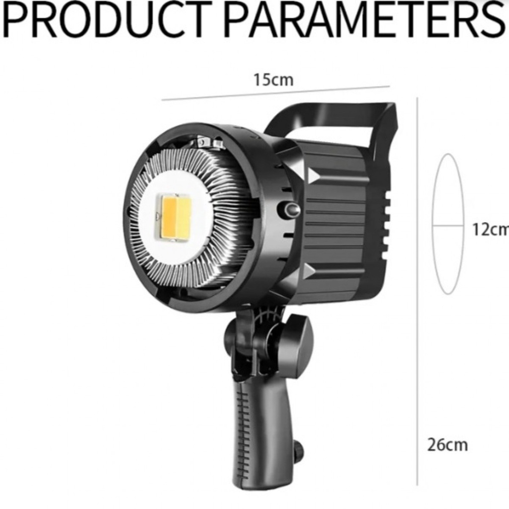 Shunyi Lampu Kamera Foto Video Studio LED 300W Cool White - KY-BK1120