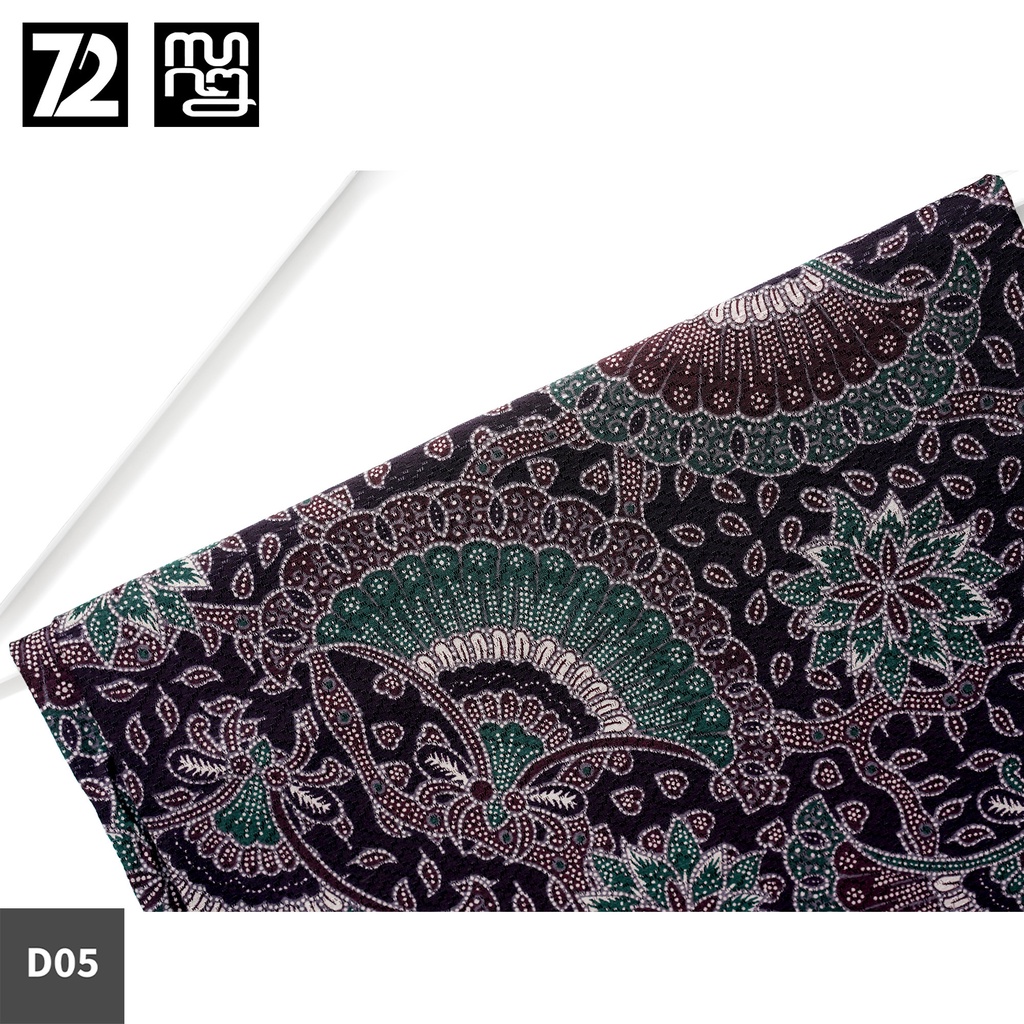 KAIN BATIK DOBBY Premium Motif Kembang Semak Warna Hitam 723602 Cap 72 Jarik Jarit Samping Kebat Panjang Batik Dobby Modern Premium Bahan Seragam Batik Pernikahan Kantor Keluarga Murah Kamen Jadi Batik Bali Lembaran