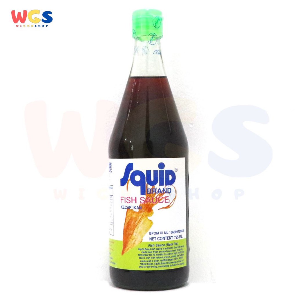 Squid Brand Fish Sauce Anchovies Fish Sauce 725 ml - Saus Minyak Ikan Thailand