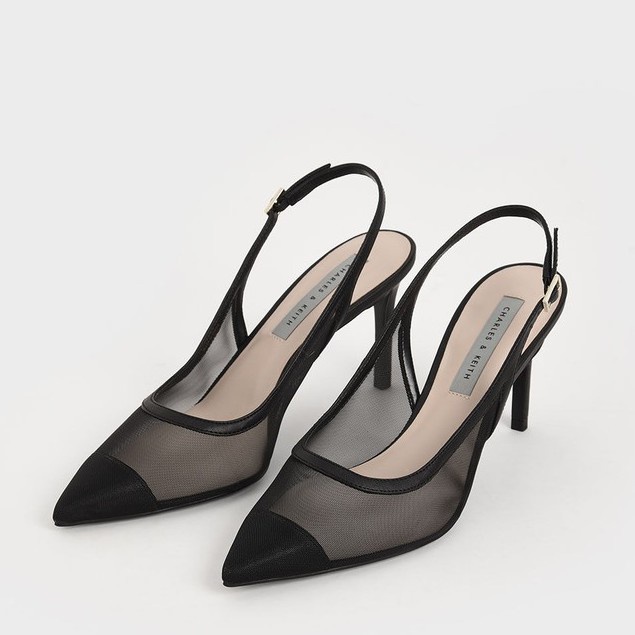 SEPATU WANITA CKS458 SLINGBACK PUMPS PREMIUM IMPORT