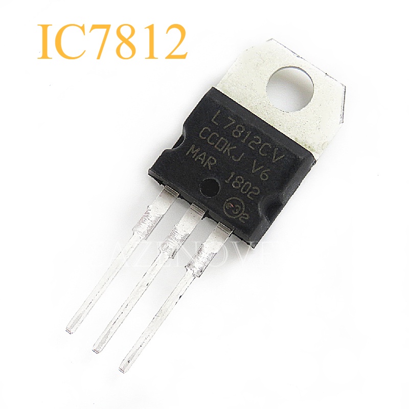 IC L7812CV TO-220 L7812 LM7812 7812 Positif