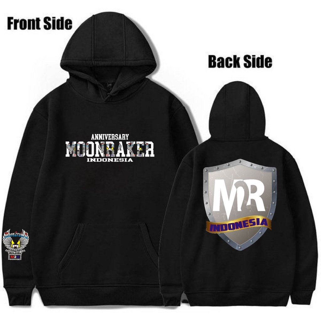 hoodie jaket anniversary moonraker wanieun
