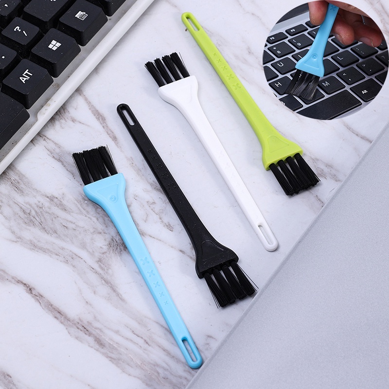 Sikat Pembersih Celah Keyboard Komputer Multifungsi/Portable Double Head Mini Headphone Slot Dust Proof Brush