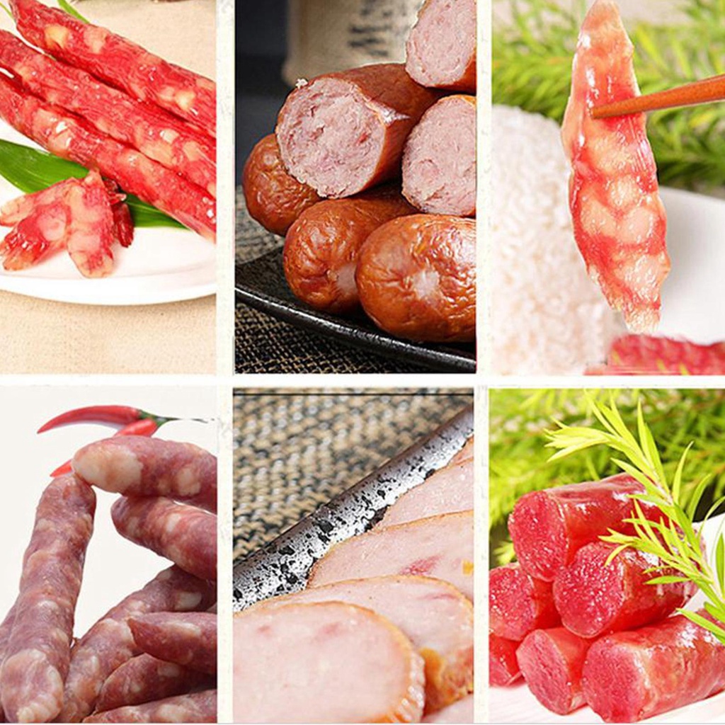 3x Sausage Maker Kit 3ukuran14.19.25mm Untuk Enterprise Stuffer Lard Press