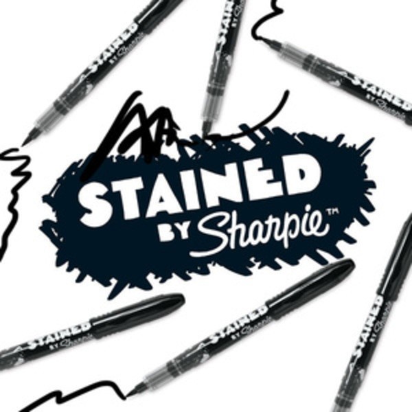 

Stained by Sharpie Fabric Marker /Stained Permanent Fabric Marker Kain - Biru