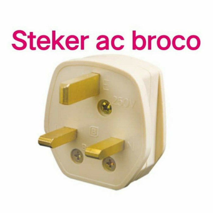 COLOKAN KAKI 3 BROCO UNTUK AC DAN LISTRIK RS27