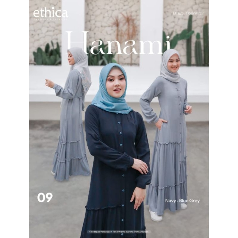 Baju Gamis merk ethica hanami 09
