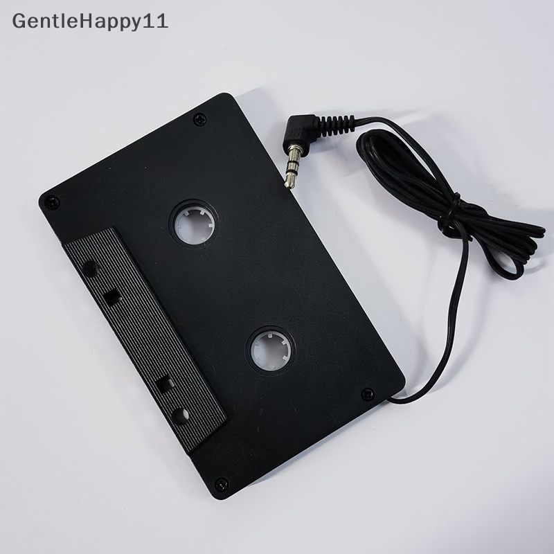 Gentlehappy High Quality Car MP3 MP4 Kaset Tape Adapter Handphone Audio Converter Car Tape Converter Untuk IPod MP3 CD DVD Player id