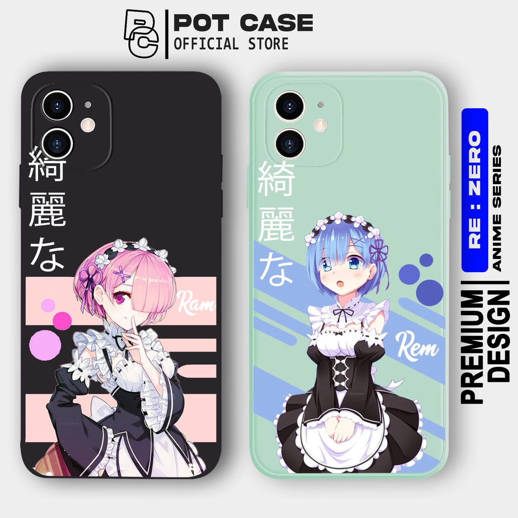 Case Re Zero Samsung A20S A03 A03S A11 A13 A23 A32 A22 A51 A52 SM065 Ram Rem Softcase Silikon HP Kar