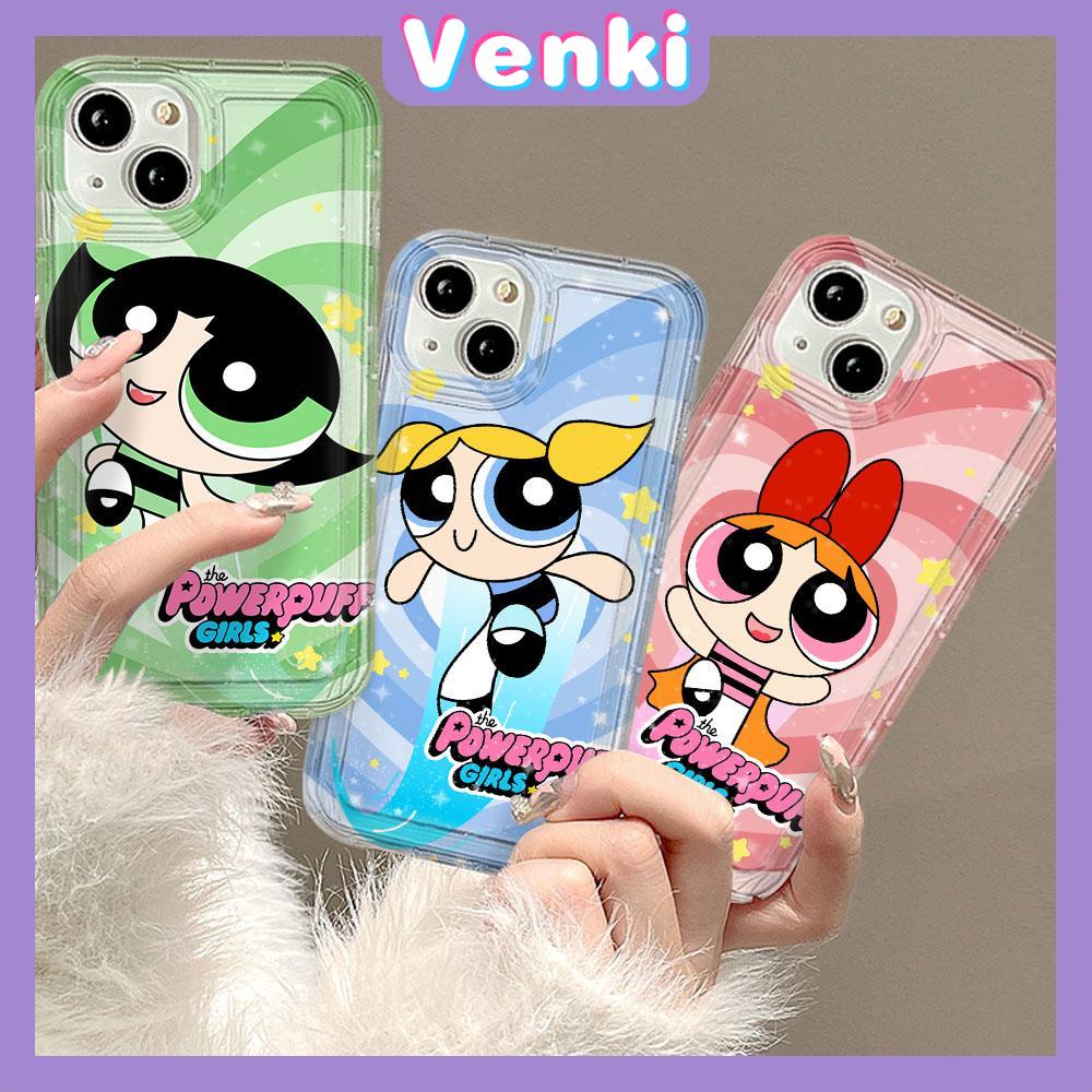 VENKI - For iPhone 11 Case Clear Phone Case TPU Soft Case Airbag Shockproof Protection Camera Cute Little Girl Compatible with iPhone 14 13 Pro Max iPhone 12 Pro Max XR XS 7 8Plus