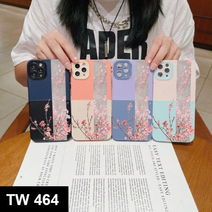 Case Dua Warna Motif Vivo Y91 Y93 Y95 Y91c Y1s Y12 Y15 Y17 Y12i