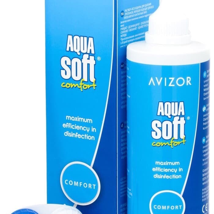 cairan pembersih softlens AQUA SOFT