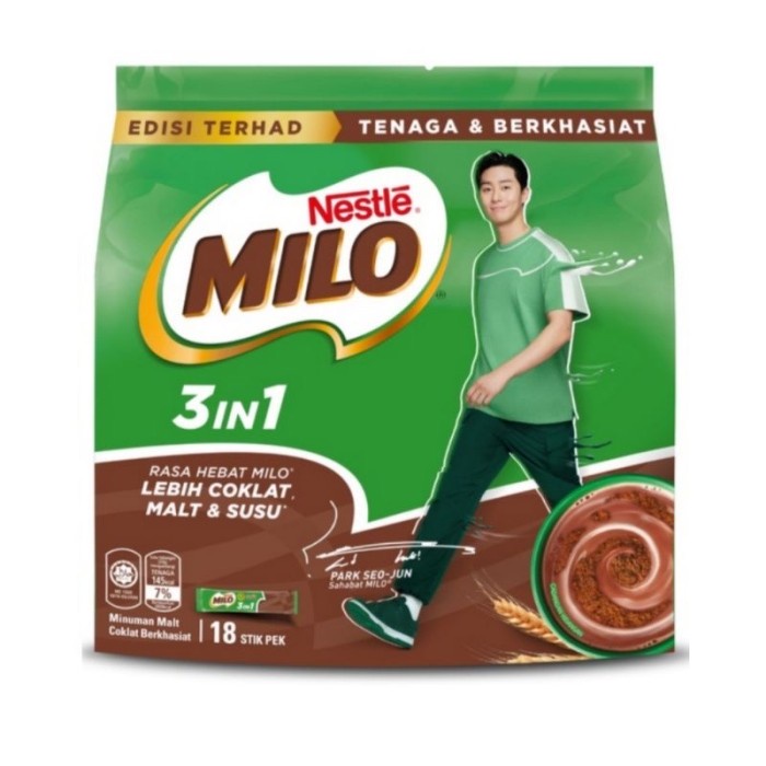 

Promo Terjangkau Milo sachet Malaysia - 18pcs