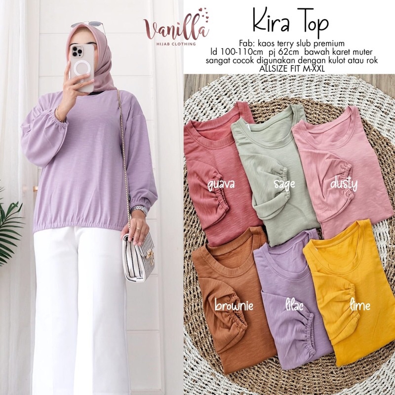 KIRA TOP ORI VANILLA