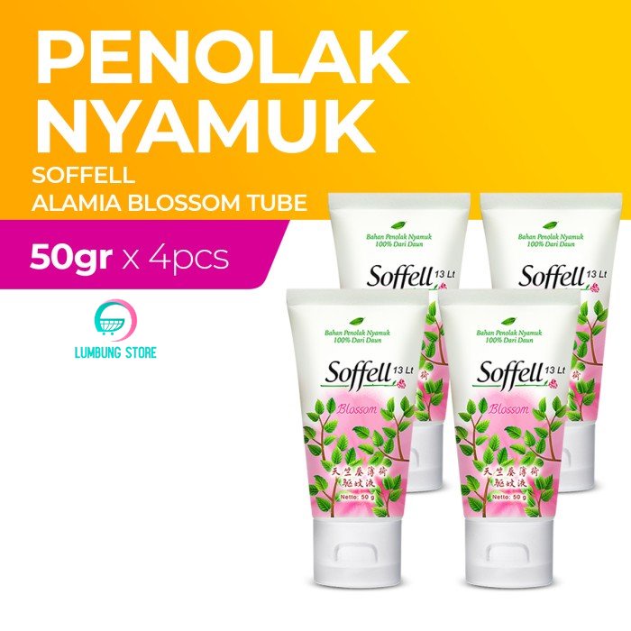 Soffell Mint Geranium Alamia Tube 4x50 gr