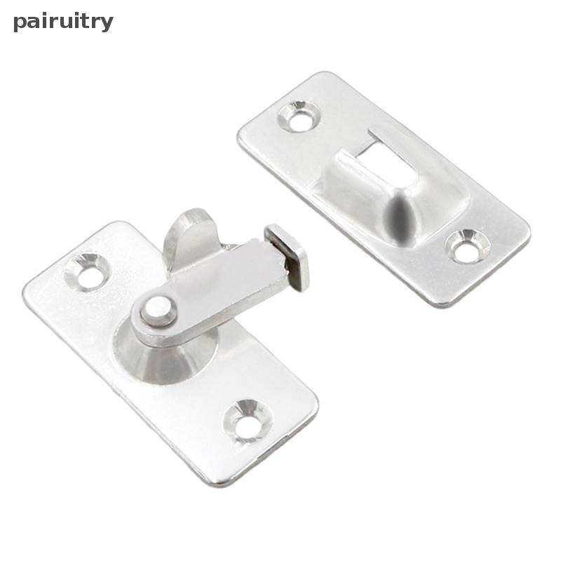 Grendel Pintu Sudut Kanan PRT 90derajat Kunci Pintu Stainless Steel Bolt Flip Door Buckle PRT