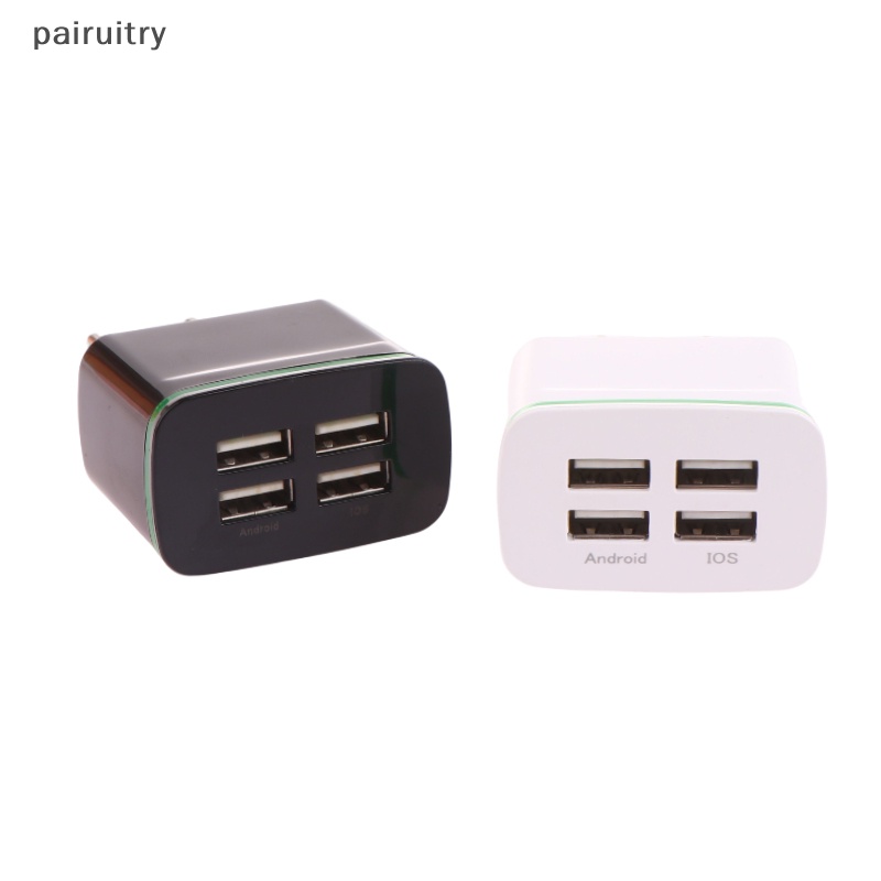 Prt USB Charger 4port Portable Fast USB Charging Universal Travel Adaptor PRT